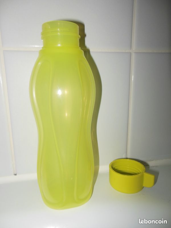 Tupperware : Eco bouteillle, de couleur verte, de 310 ml, neuve (image 3)