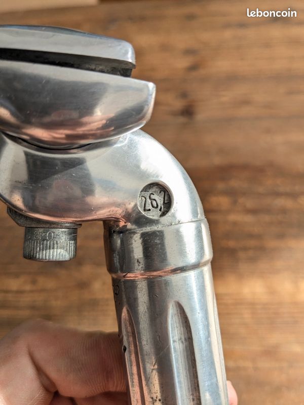 Tige De Selle Sugino Cannelée 26.6mm - Vintage Japon, Alu Pour Vélo Route
