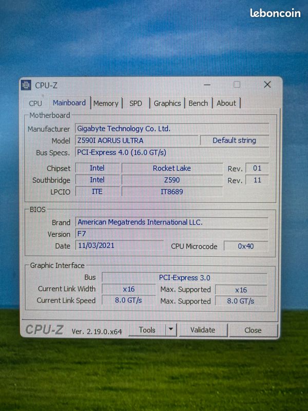 PC I7 11700K 32 gb ram Mini ITX (image 5)