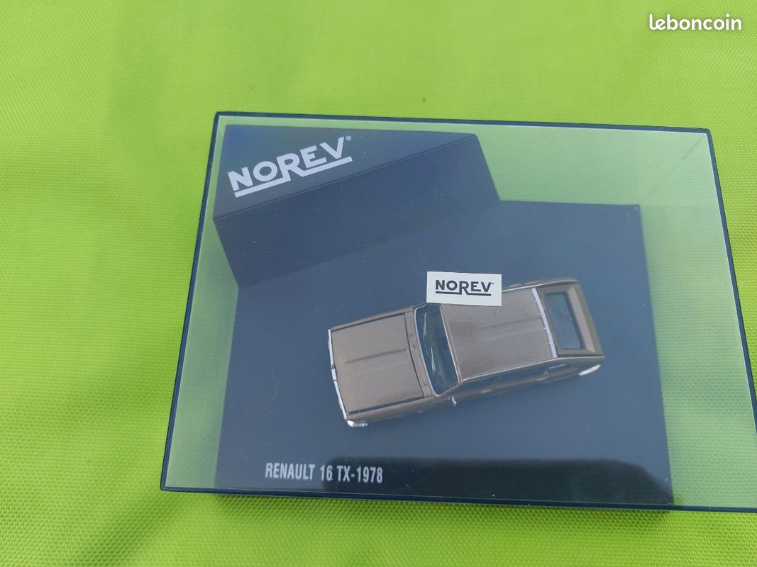 NOREV MODÈLE N°3 RENAULT R16 TX PLASTIGAM SERIE LUXE BOÎTE SEULE