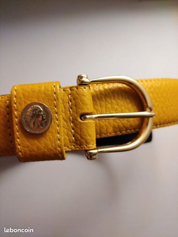 Boucle De Ceinture Ancienne Style Michelin - Largeur 2 3/8" - Occasion Avec Usure