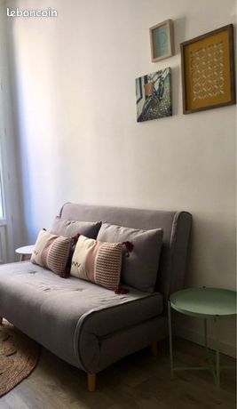 Studio meublé rénové avec coin nuit