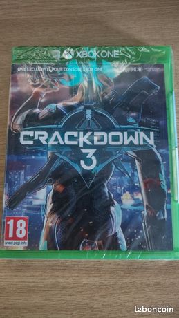 Jeu CRACKDOWN Pour Xbox One - Version Française Neuve, Emballée, PEGI 3