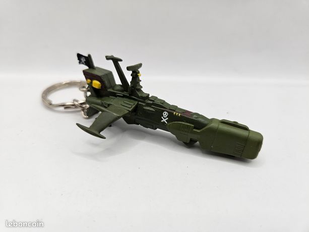 Porte-clés Rare Banpresto Albator - Vaisseau Arcadia, Harlock, Neuf