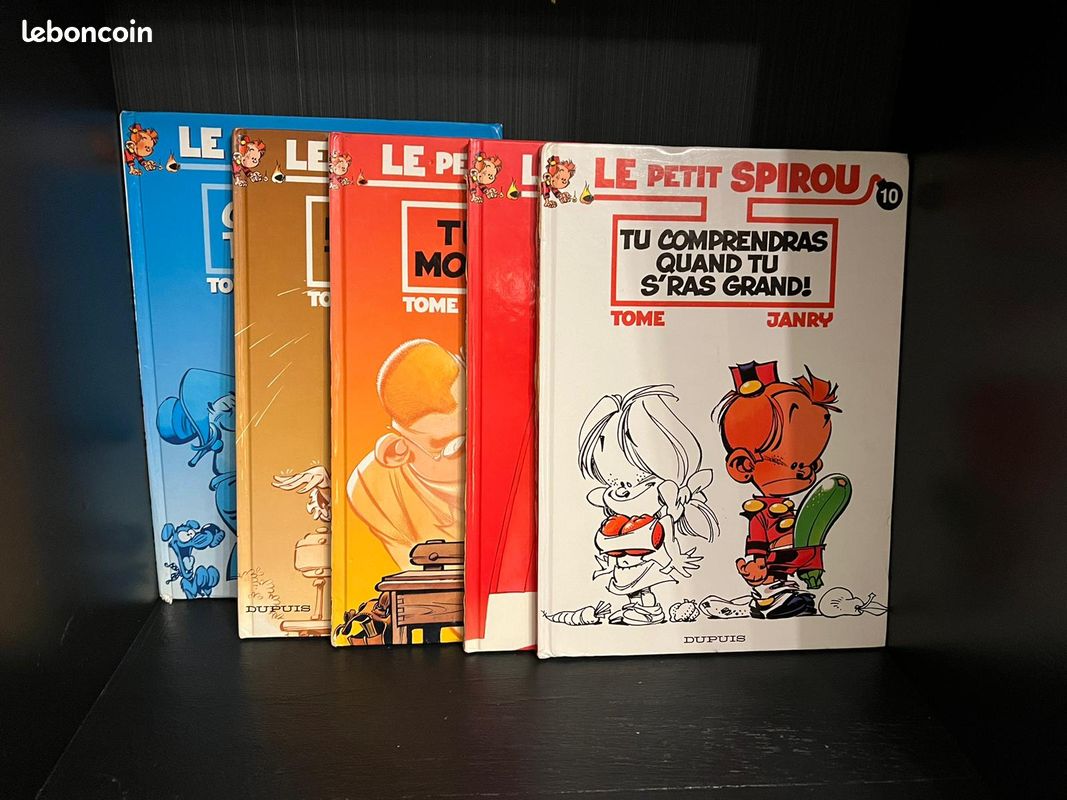 Lot 5 livres Le petit spirou TBE (image 1)