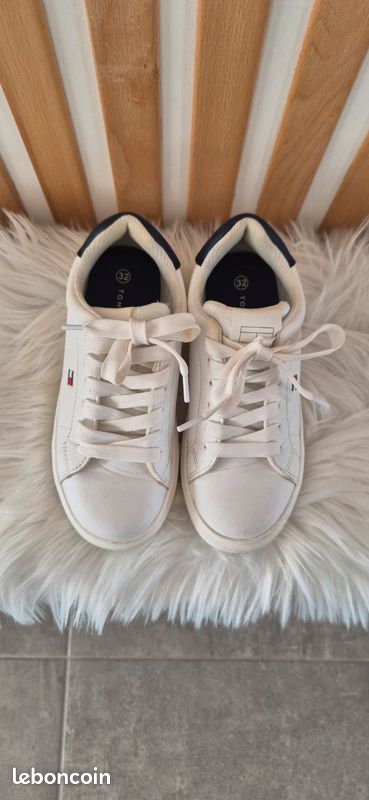 Basket tommy hilfiger blanche (image 4)