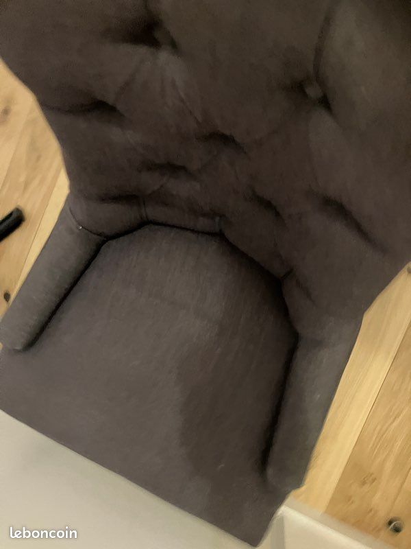 Chaise en tissu marque Made (image 4)