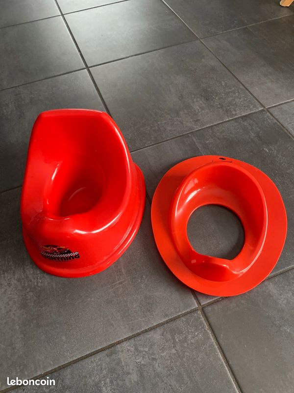 Pot + réducteur wc enfant CARS (image 1)