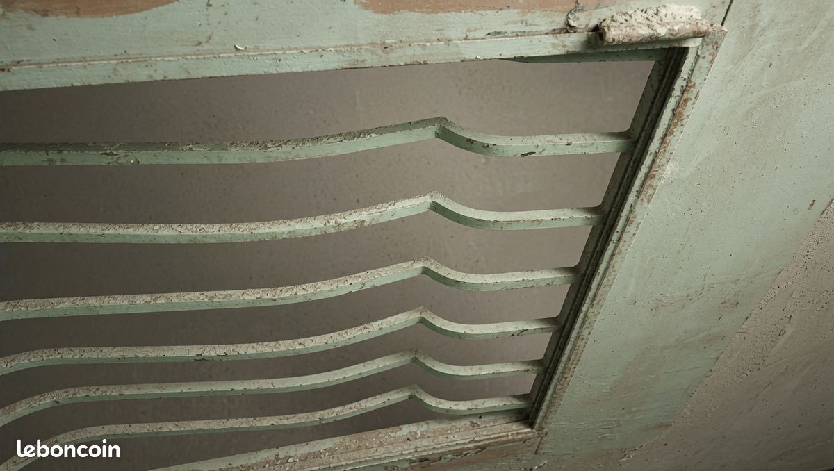 Porte / Grille de sécurité en métal lourde – 185,5 x 82 cm (image 2)