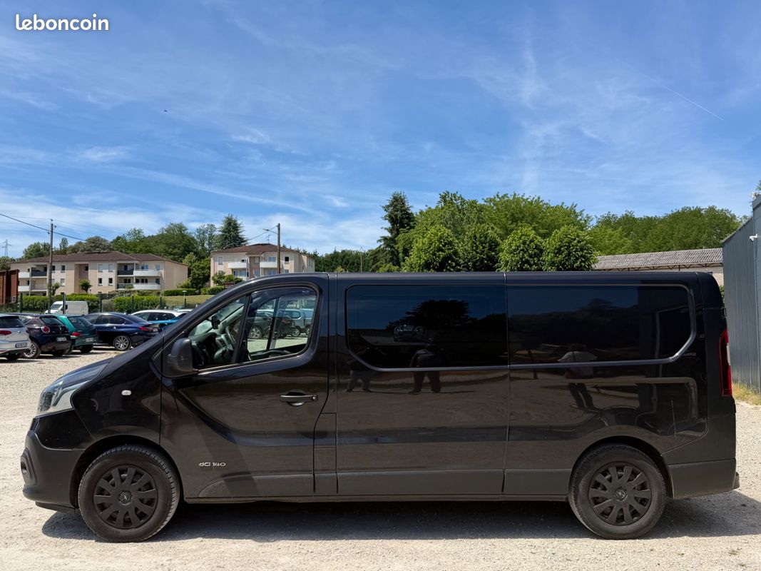 RENAULT TRAFIC CABINE APPROFONDIE L2H1 1200 KG DCI 140 CONFORT/Entretien Complet / Turbo neuf (image 5)
