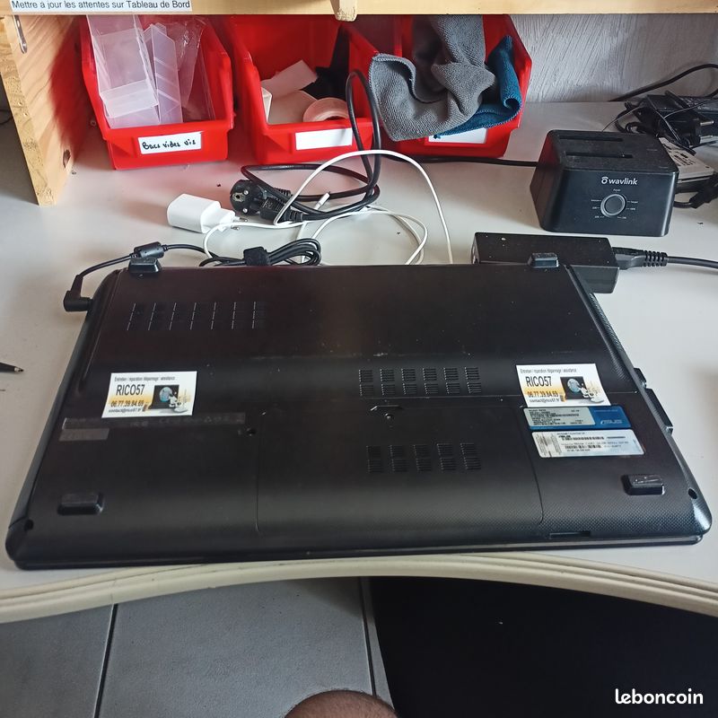 PC Portable ASUS K93 18,4'' Full HD - I7, 20Go RAM, 3To SSD, Windows 11 - Reconditionné
