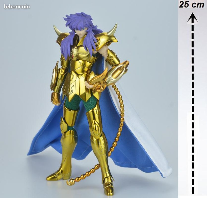 Figurine Saint Seiya - Myth Cloth Ex - Milo Du Scorpion - Par Metal Club - Occasion
