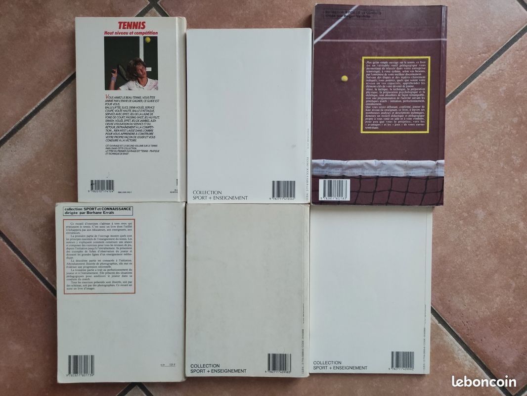 Lot livre pédagogique tennis (image 2)