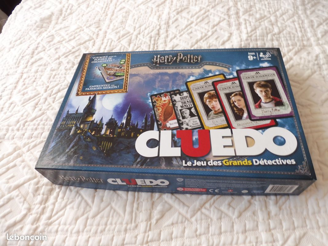 Jeu Cluedo Version Harry Potter - Édition Winning Moves, 2 Joueurs Et Plus, Neuf Sous Blister