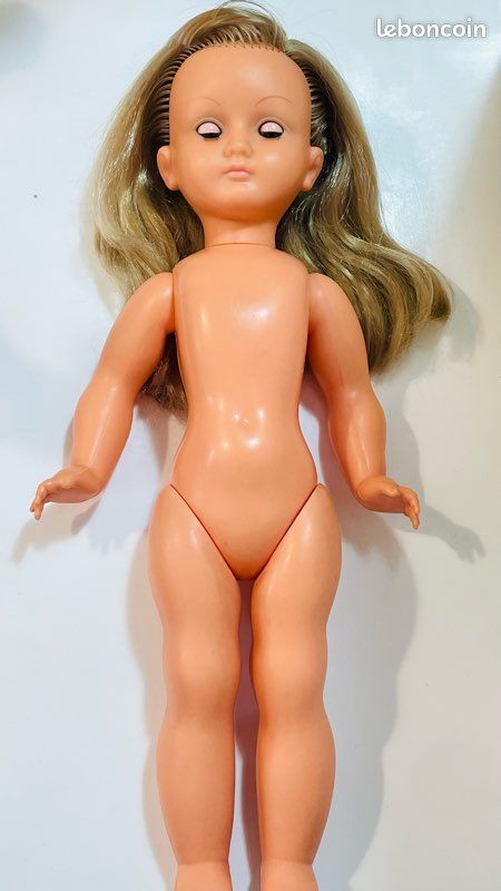 Poupée Ancienne Bella Nina 46 Cm (1965) - Fabriquée En France - Très Bon État