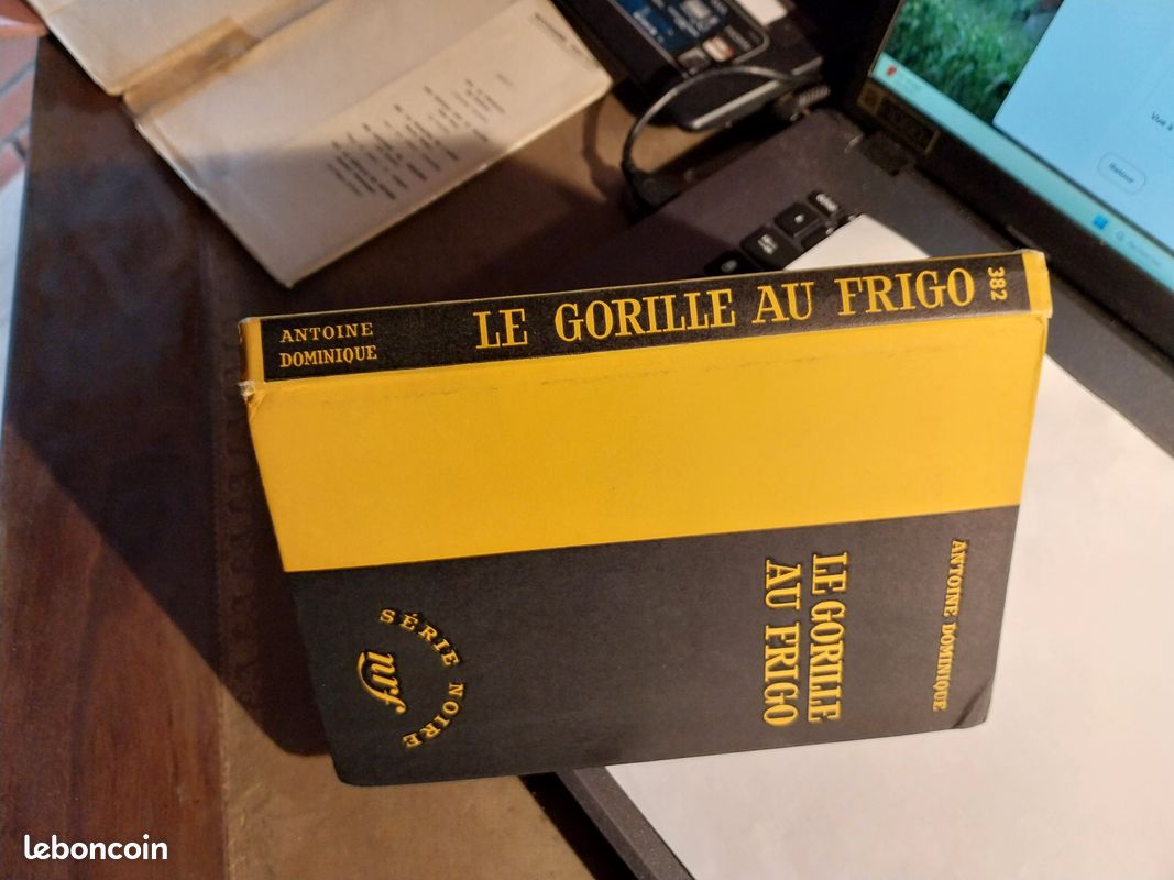 Série Noire n°382 Le gorille au frigo Antoine Dominique (image 3)