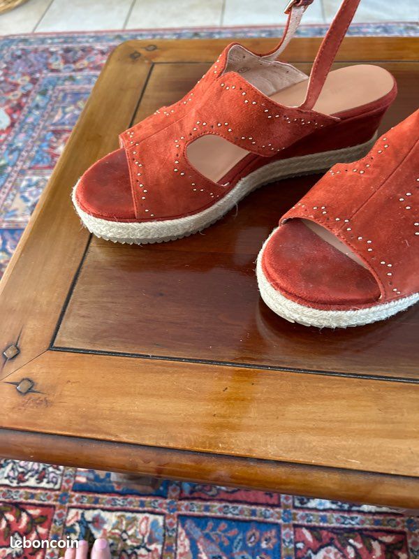 Chaussures Emilie Karston Terra cotta (image 3)