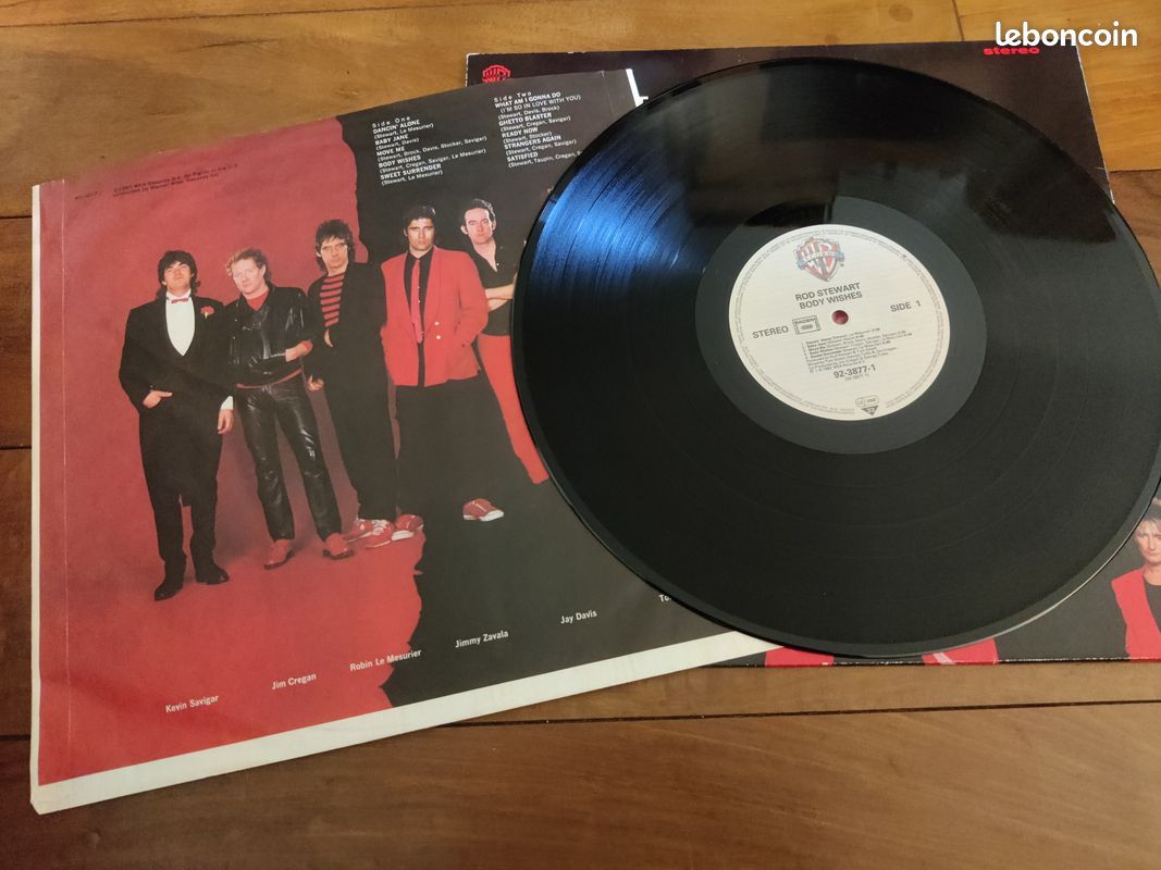 Disque vinyle 33T Rod Stewart – LP Vinyl Original 1983 (image 4)