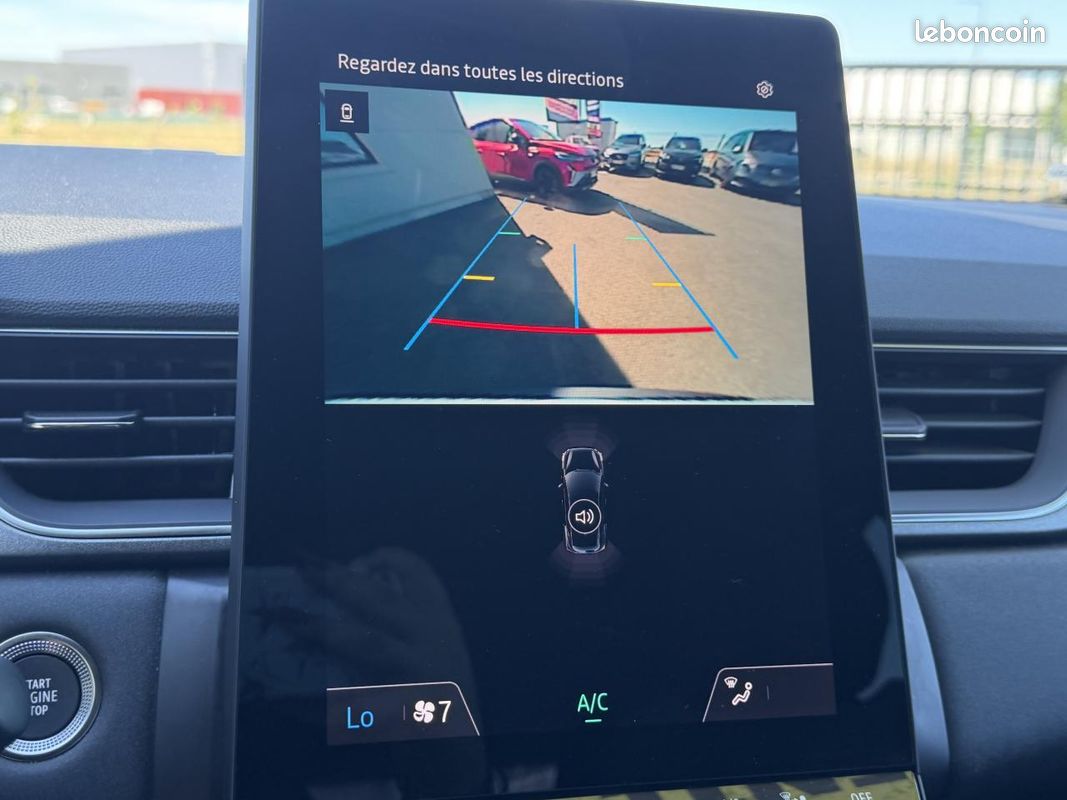 Renault captur 1.0 essence 90 camera de recul + gps + climatisation auto + roue de secours (image 22)