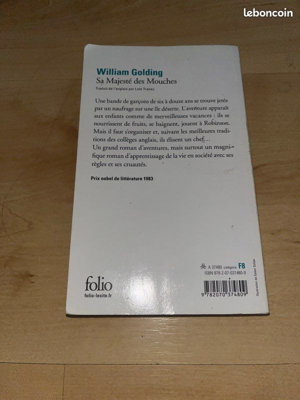 Le livre : sa majesté des mouché - william holding (image 2)