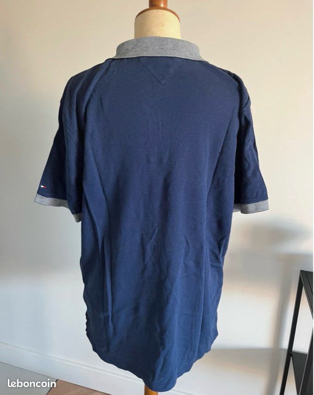 Polo homme manches courtes bleu marine Tommy Hilfiger T-XL (image 7)