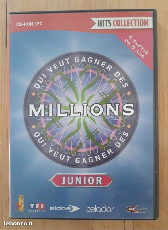 Jeu PC Qui Veut Gagner Des Millions ? - Bon État, Boîtier Complet