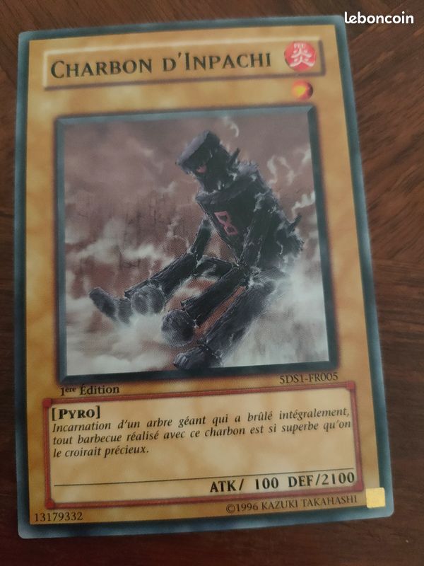 Carte Rare Yu-Gi-Oh 1996 (image 1)