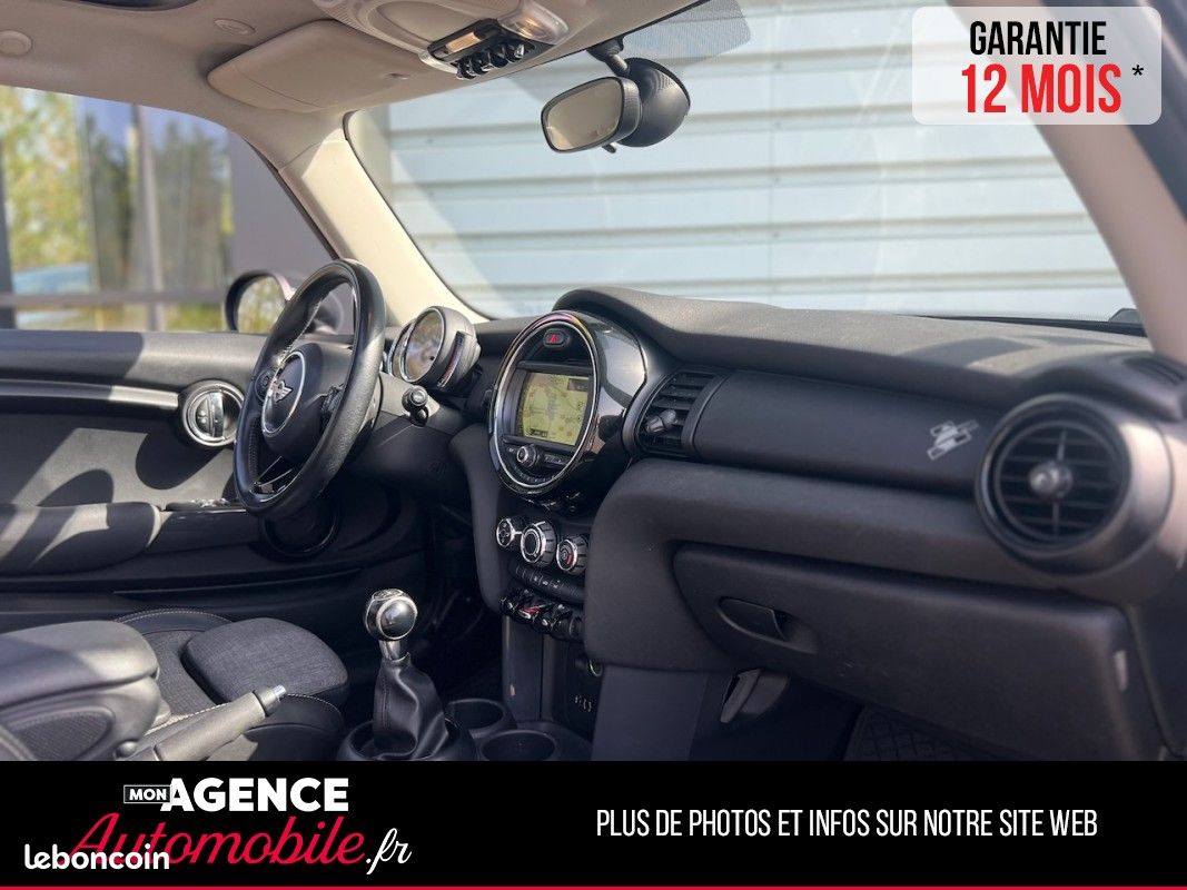 Mini F56 3 Portes One 1.5i 102 Ch BLACKFRIARS *TOIT OUVRANT*RADAR AR* / GARANTIE 12 MOIS (image 8)