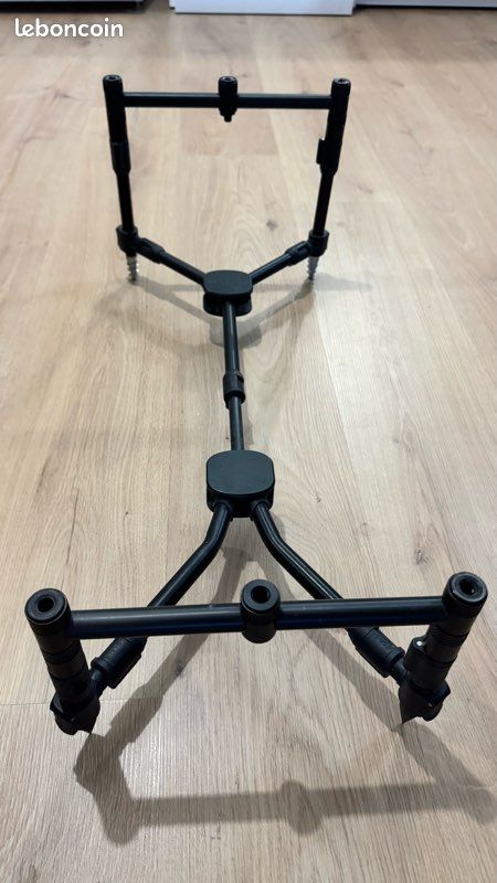 Rod Pod Fox Black Label QR 3 cannes (Kit Complet) (image 2)