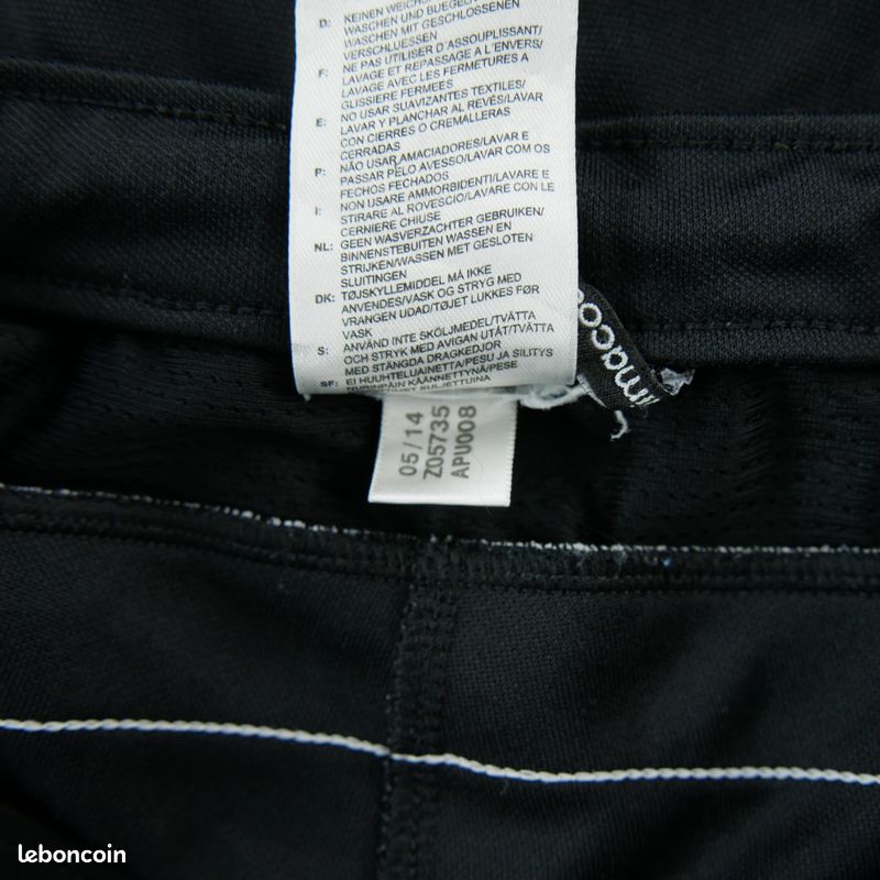 Adidas Jogging ClimaCool 3-Stripes Zips chevilles Femme Taille S Noir #QWE0483 (image 6)