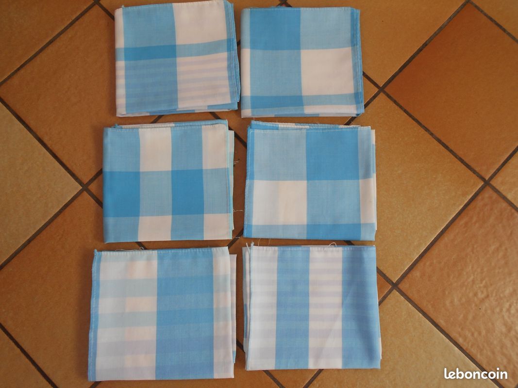 Serviettes de table x6 (image 1)
