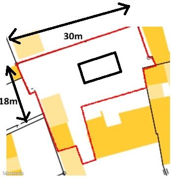 Terrain 637m2 + grange et préau · à La Chapelle-Saint-Mesmin · 135 000 €