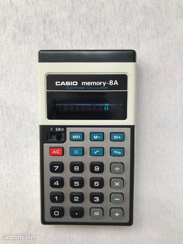 Calculatrice Kores B8 Vintage électronique - Japon, Format Poche, Pile, état Rétro