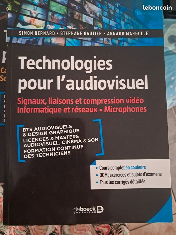 5 Livres BTS audiovisuel pointe noire (image 2)