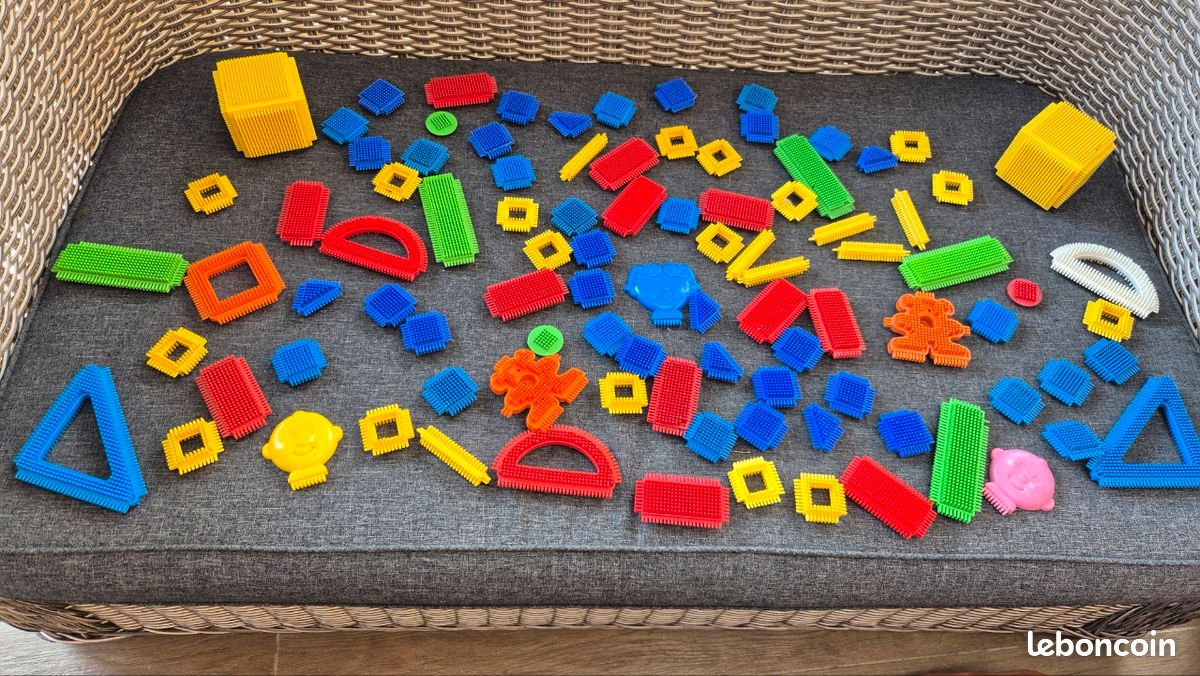 Lot de 96 blocs construction (image 1)