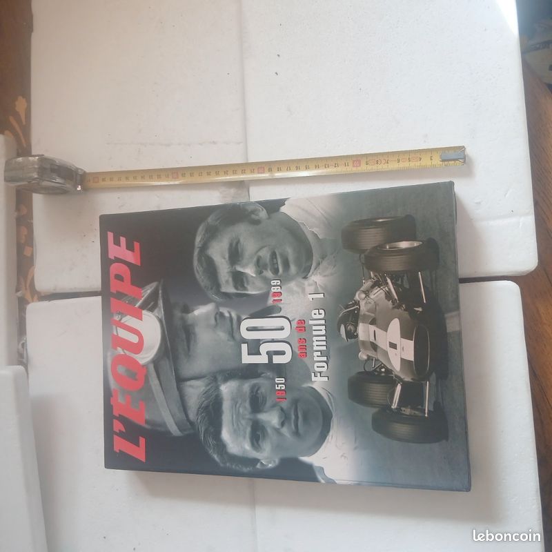 Coffret L'Equipe : 50 Ans De Formule 1 (1950-1999) - Très Bon état