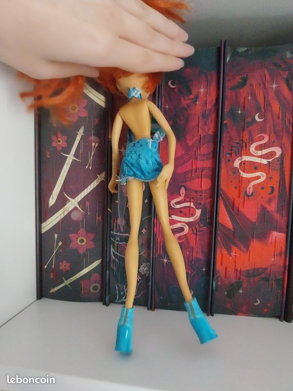 Lot De 3 Poupées Winx Club Charmix - Bloom, Stella, Flora - Mattel 2004 - Occasion