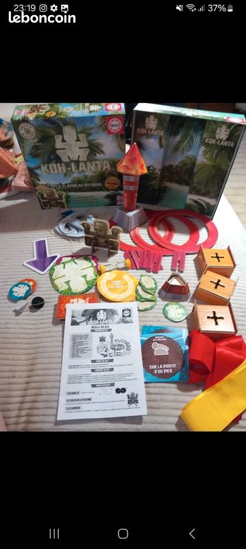 Jeu De Société Educa - Koh-Lanta Nouvelle Version Le Flambeau Infernal - Neuf Sous Blister