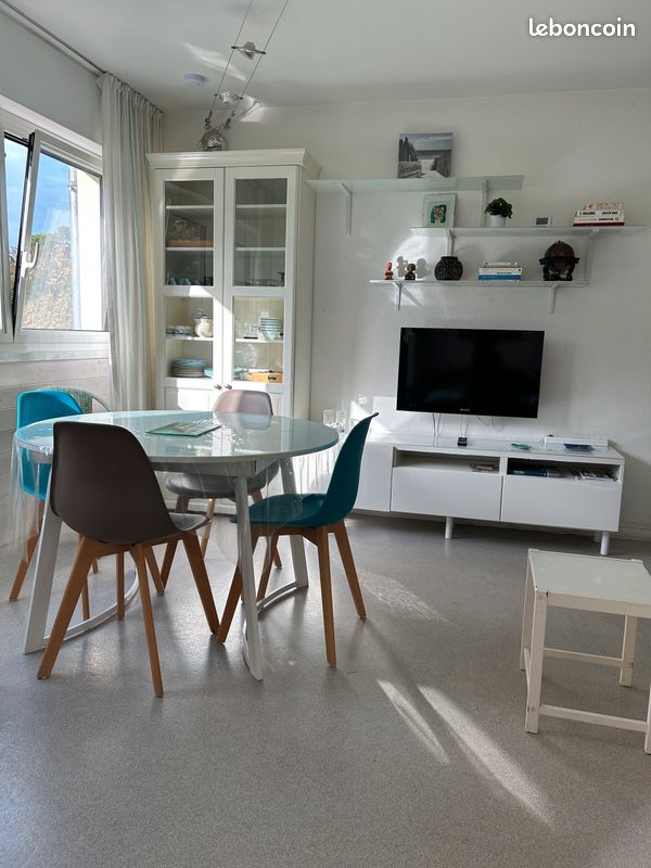 Arcachon bel appartement T2 très lumineux avec terrasse 1 chambre au calme 250 m plage du Moulleau (image 2)