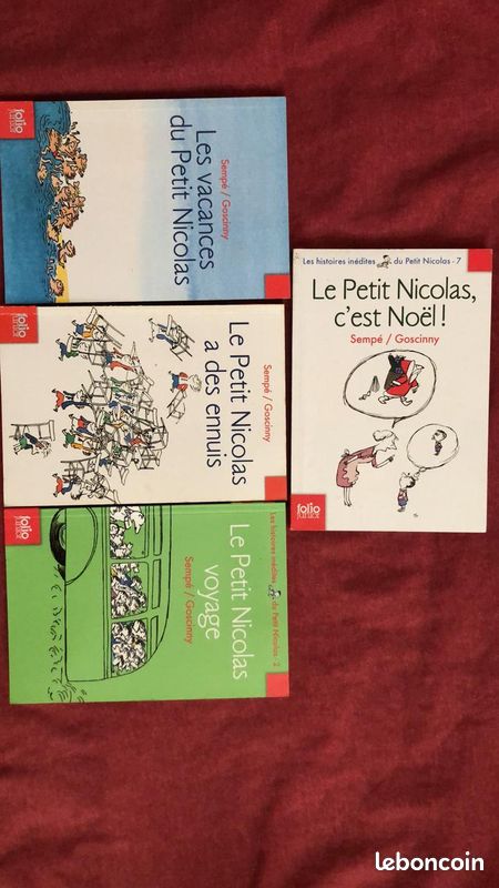 Lot 4 livres Le Petit Nicolas (image 1)