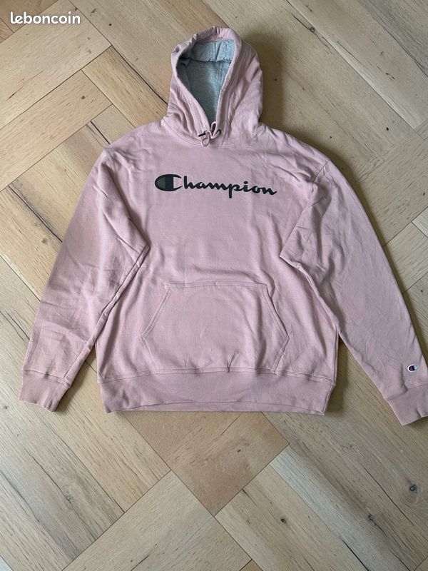 Pull à Capuche BOY London Rose - Taille M - Logo Graphique - Coton - Occasion Parfait