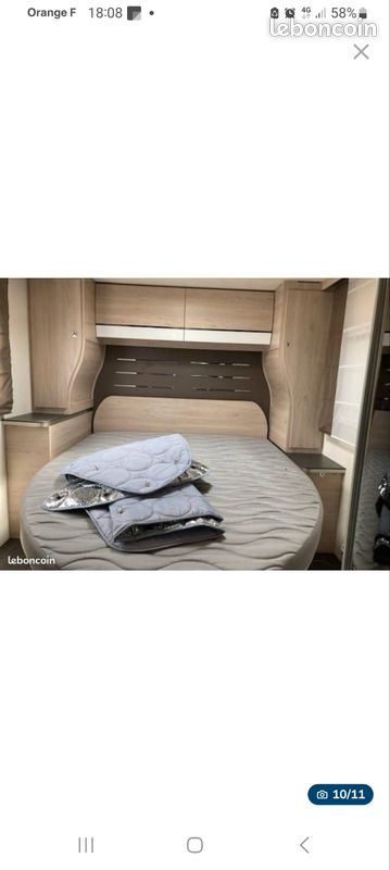 Camping car Chausson 718 XLB spécial avec attelage édition
2019 4 places (image 7)
