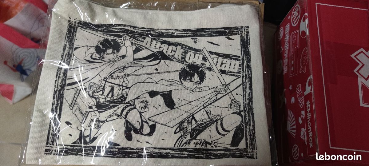 Petit Sac tissus Attaques des titans (image 1)