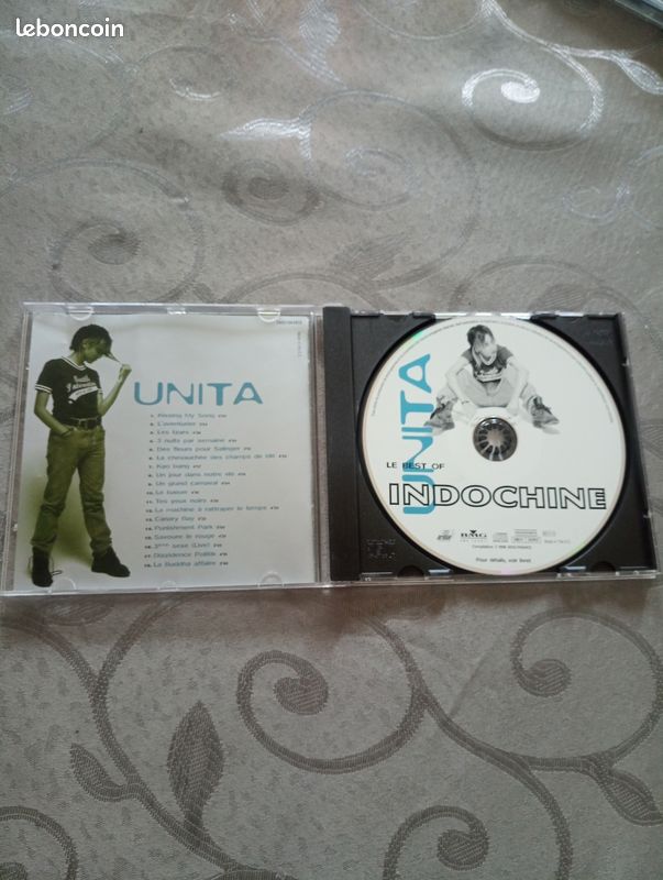CD, INDOCHINE,UNITA le best of, état neuf (image 4)