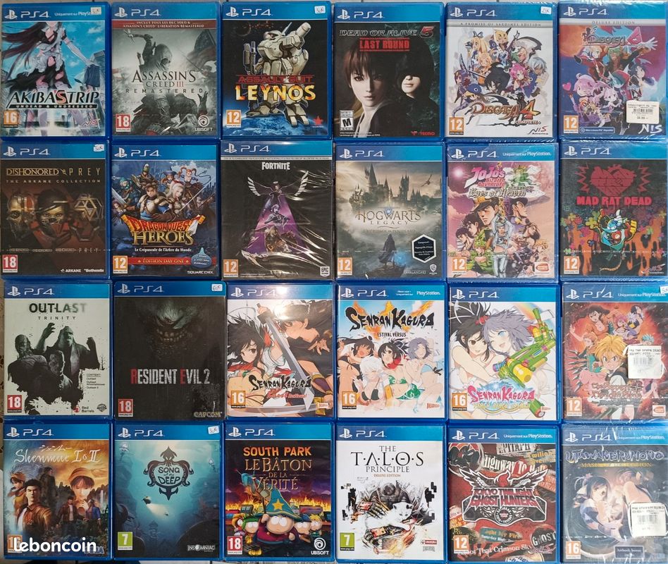 Ps4 blister d'occasion - Jeux vidéo