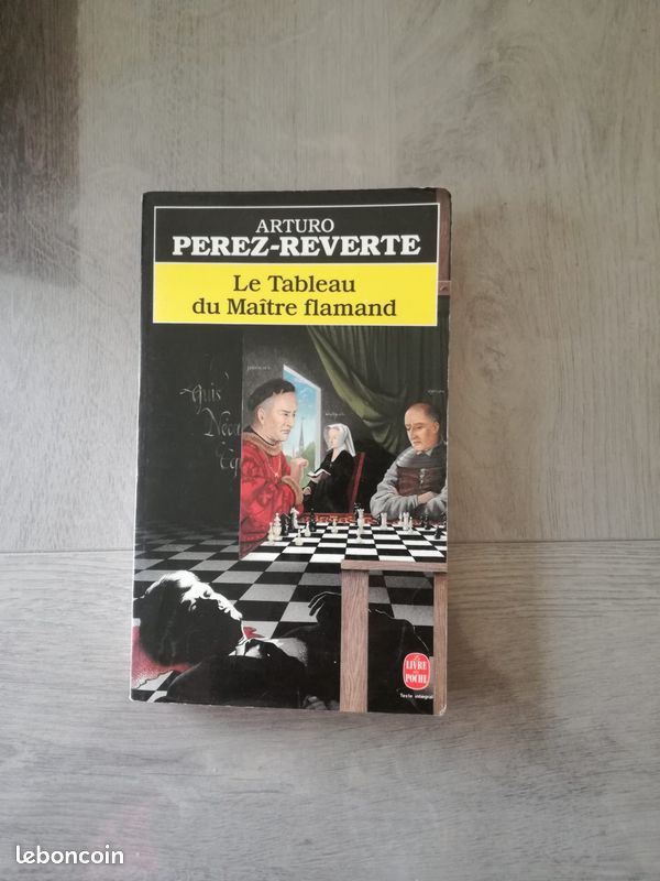 LIVRE Roman suspens, polar, thriller : Le tableau du Maitre flamand" de PEREZ -REVERTE (image 1)