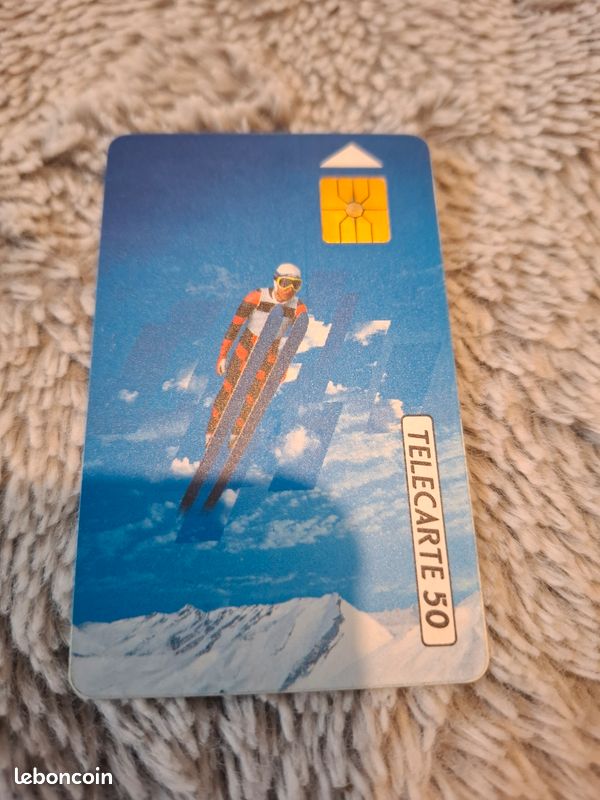 Carte téléphonique JO d'hiver Albertville 92 - Collection