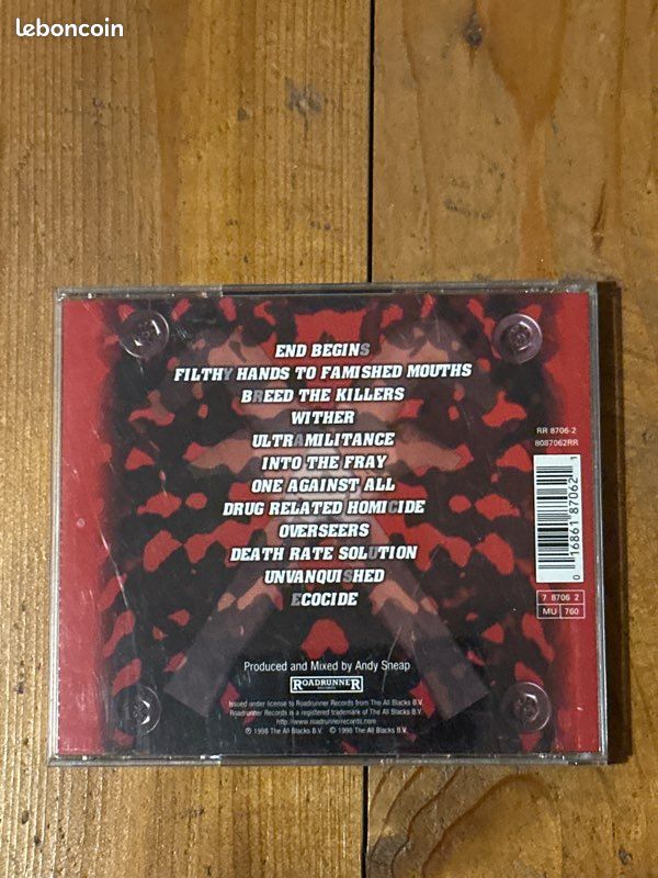 CD Earth crises Breed the killers (image 2)