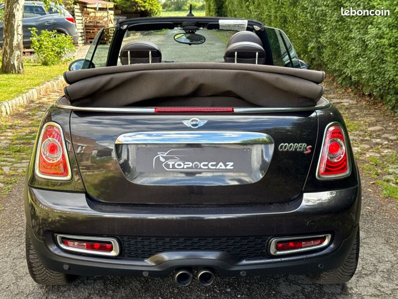 Mini MINI COOPER S CABRIOLET 184CH MONTE CARLO * 2012 * CUIR * GPS * SIEGE CHAUFF (image 10)