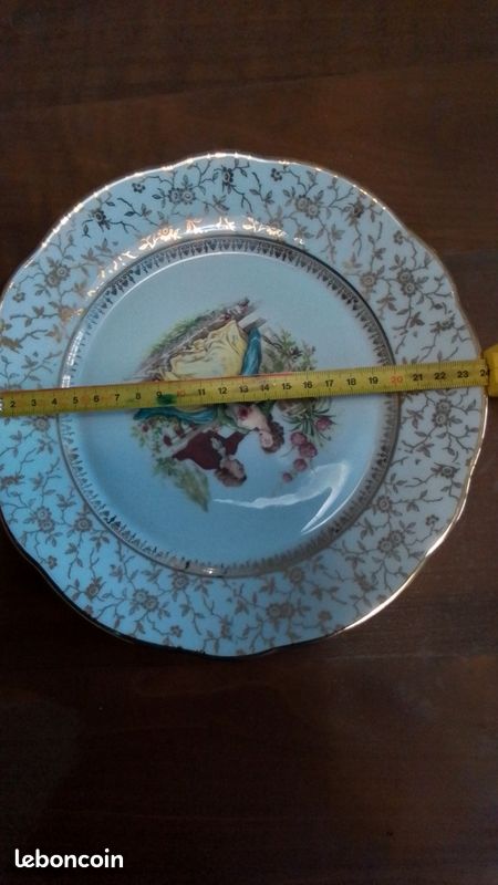 Assiette porcelaine (image 3)